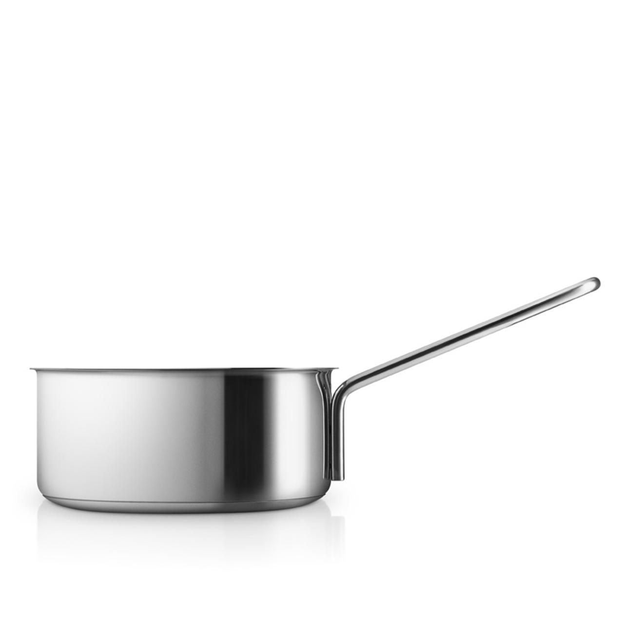 Stainless steel sautekasserolle - 1,3 l