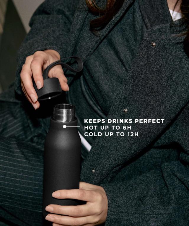 RE-Hydrate Termoflaske 0,5 L Black