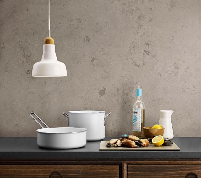 White line sauterpande - 24 cm - keramisk Slip-Let®