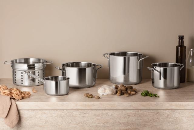 Stainless steel gryte - 6,5 l