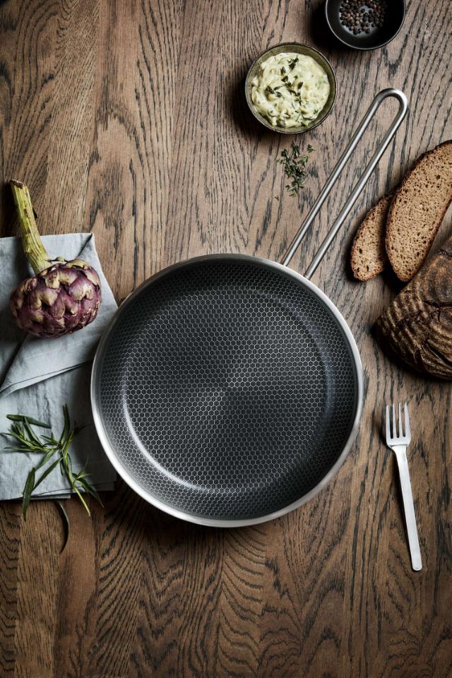 Multi høypolert Stekepanne 28 cm Mosaic keramiske Slip-Let®-belegget