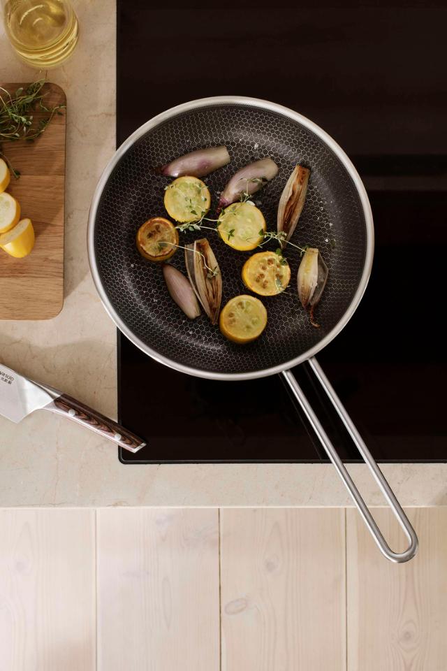 Multi høypolert Stekepanne 28 cm Mosaic keramiske Slip-Let®-belegget