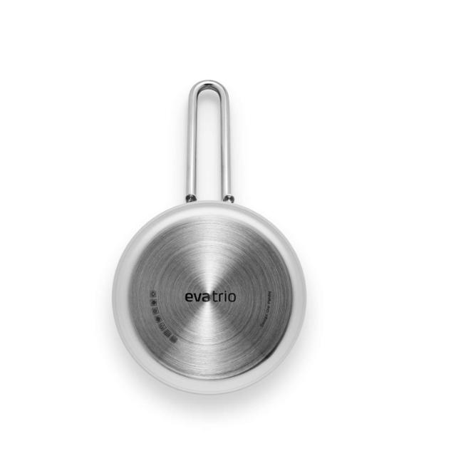 Stainless steel kasserolle - 1,1 l - keramisk Slip-Let®
